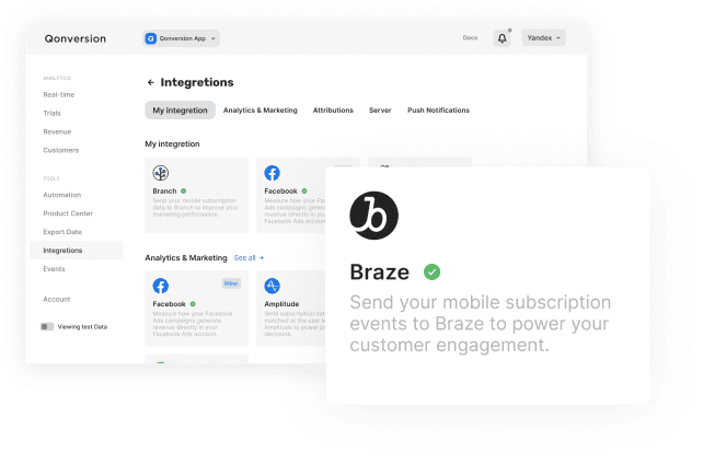 Deliver more value using Braze and Qonversion integration